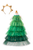 Christmas Tree Dress with Headband, SIZE US 7-8