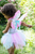 Think Mint Pink Skirt with Wings & Wand, SIZE US 4-6