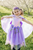 Lilac Sequins Cape, SIZE US 3-4