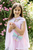 Sequins Twirl Cape, Pink, SIZE US 4-6