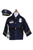 Police Officer Jacket with Hat & Accessory Set (5 pcs), SIZE US 5-6