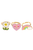 Spring Flowers Ring Set (3 pcs)