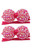 Funky Ball Ponytail Holder Set (2 pcs), 2 styles assorted