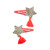 Boutique Sassy Tassy Star Hairclip Set (2 pcs)
