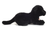 Hermann Teddy Panther Baby lying 30 cm
