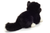 Hermann Teddy Cat lying black/white 20 cm