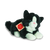 Hermann Teddy Cat lying black/white 20 cm