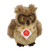 Hermann Teddy Owl grey-brown 17 cm