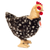 Hermann Teddy Hen standing 24 cm
