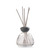 MILLEFIORI AIR DESIGN MARBLE GLASS DIFFUSER CLEAR GREY LID