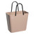 Hinza bag Tall with bicycle hooks, Nougat  RP