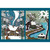 CJ Hurley: Snowy Cabins 120-Piece Double-Sided Jigsaw Puzzle Set