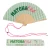 Hand fan "matcha club"