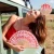 Hand fan "summer heat"