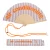 Hand fan "air conditioning" stripes