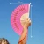 Hand fan "better late than ugly"