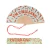 Hand fan "I'm chilling" mint