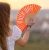 Handfan "Fuck off" red