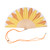 Hand fan sunflower