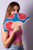 Hand fan 'Pomegranate'