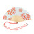 Hand fan "corals"