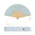 Hand fan "watter effect"