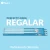 Hand fan symmetrical blue