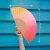 Hand fan"Sunset"