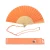 Hand fan Peach