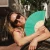 Hand fan Green
