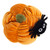 Hermann Teddy  Pumkin with spider 14 cm