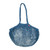 COTTON MESH BAG - BLUE