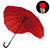 HEART-SHAPED UMBRELLA - I LOVE YOU UMBRELLA - RED - HEART
