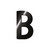 ADHESIVE METAL LETTER - MY INITIAL - B
