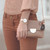 KEY RING - MY INITIAL - BLACK - D
