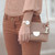 KEY RING - MY INITIAL - WHITE - I