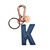 KEY RING - MY INITIAL - BLUE - K