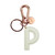 KEY RING - MY INITIAL - WHITE - P