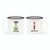 ESPRESSO FOR TWO - NEW BONE CHINA PORCELAIN COFFEE MUGS- POISON & ANTIDOTE - Pack of 2