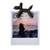 MAGNETIC PHOTO HOLDER - LUCKY - BLACK - DOGS