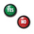 SET OF 2 SOUND BUTTONS - YES & NO