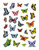 Janelle Dimmett: Butterflies Sticker Book - Pack of 1