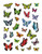 Janelle Dimmett: Butterflies Sticker Book - Pack of 1