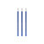 3 PCS  ERASABLE PEN REFILLS - ERASABLE PEN REFILLS - BLUE