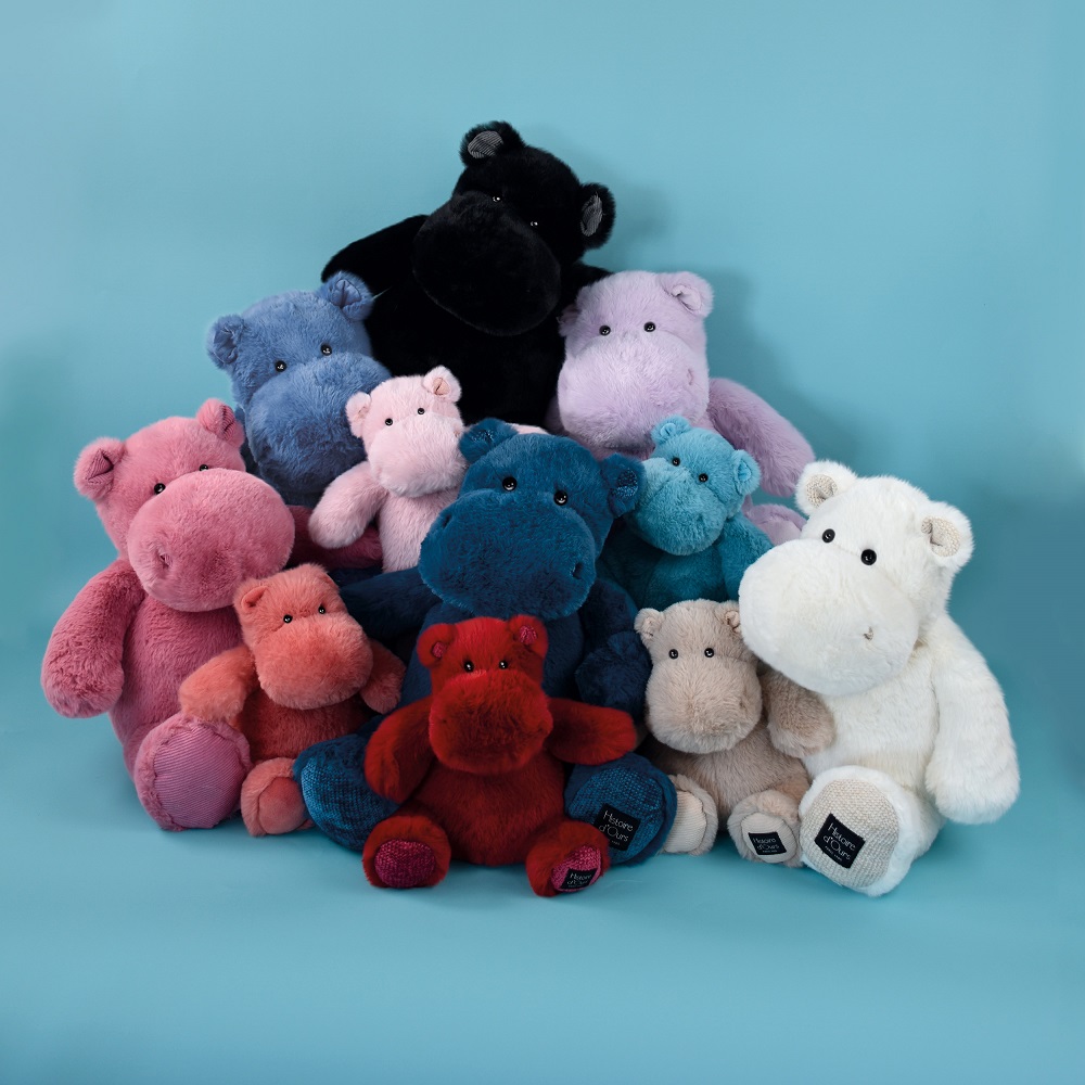 Histoire d'ours Ours Charms Peluche rose 24 cm