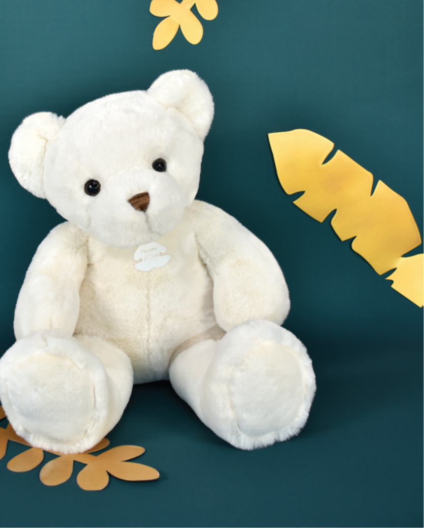 Mini doudou ours beige - Doudou et compagnie