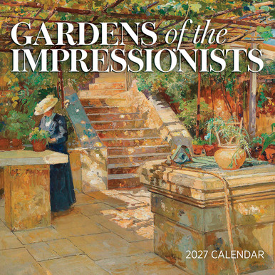 Gardens of the Impressionists 2027 Wall Calendar - Pen Paper Gift
