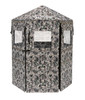 Hawk Hunting Octagon Blind - 600D Wet Print Camo With Darkout Interior