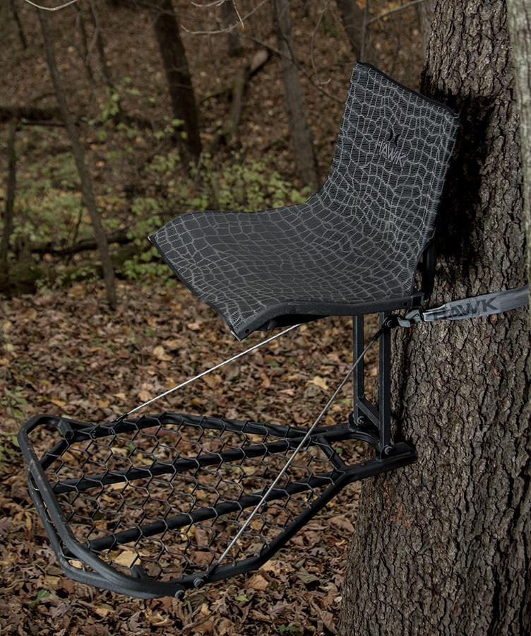 Supporto Albero Caccia Hawk Kickback LVL - Con Piattaforma E 3 Bastoni Arrampicata - Foto 3