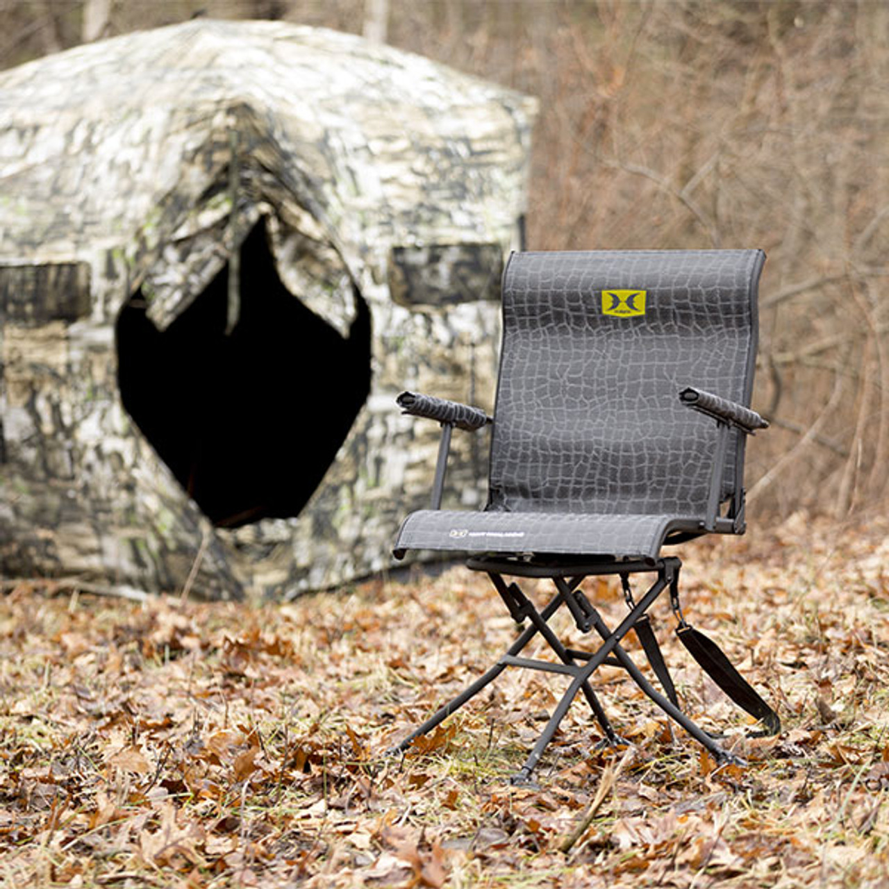 hawk stealth spin chair